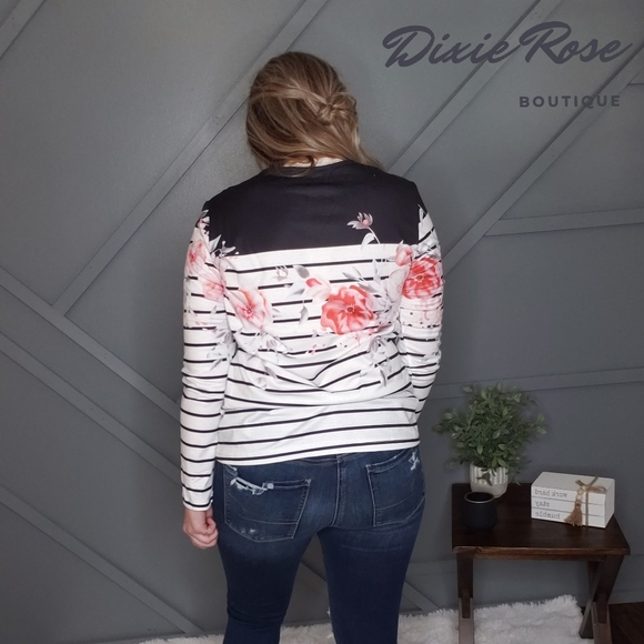 Floral Long Sleeve - Picture 2 of 2